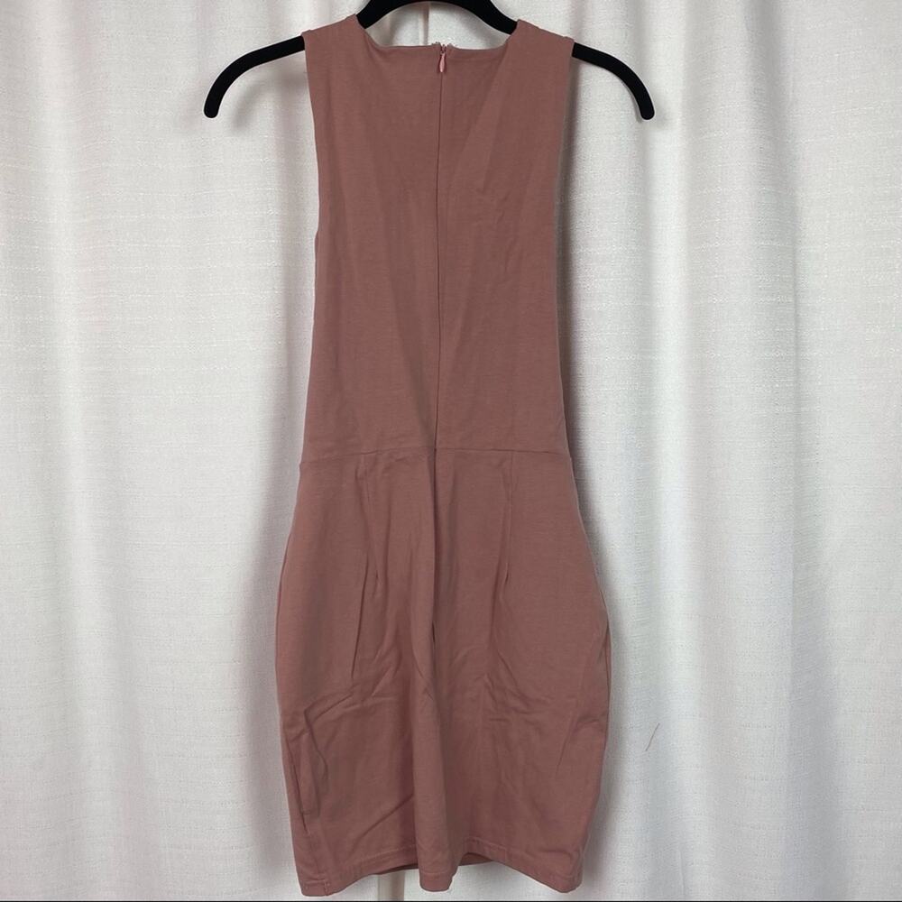 Revolve By The Way. Mauve Pink Mia O Ring Bodycon Mini Dress Sz.M NWT - Picture 11 of 15